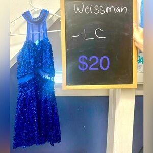 Weissman sequin dance dress